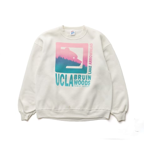 UCLA Bruin Woods Family Resort / Vintage, Crewneck Sweatshirt