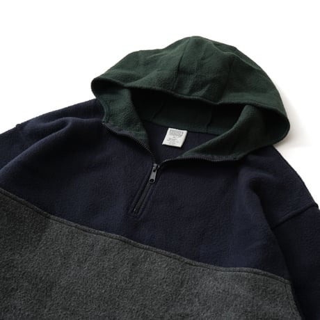 Old Navy /  Fleece Quarter Zip Hooded Pullover Jacket