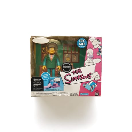 The Simpsons / ©2002 Playmates - Springfield Elementary with Seymour Skinner