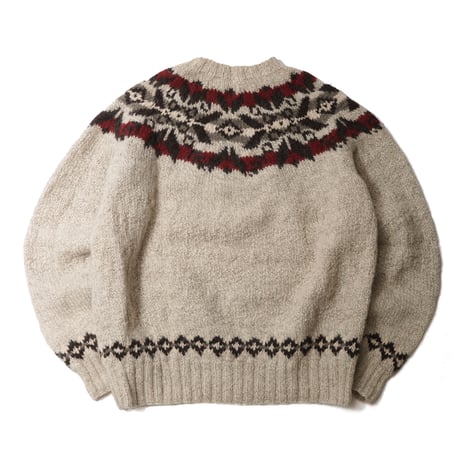 Polo Sport / Vintage, Sportsman Hand Knit Nordic Wool Knit Sweater
