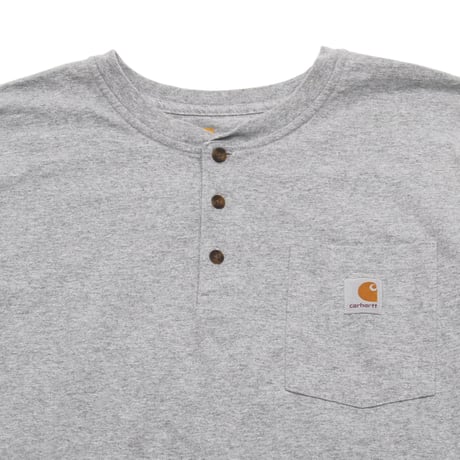 carhartt / Henley Neck Pocket L/S Tee