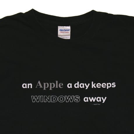 an Apple a day keeps Windows away S/S Tee