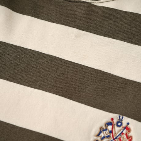 Club Monaco / Striped Crewneck Sweatshirt