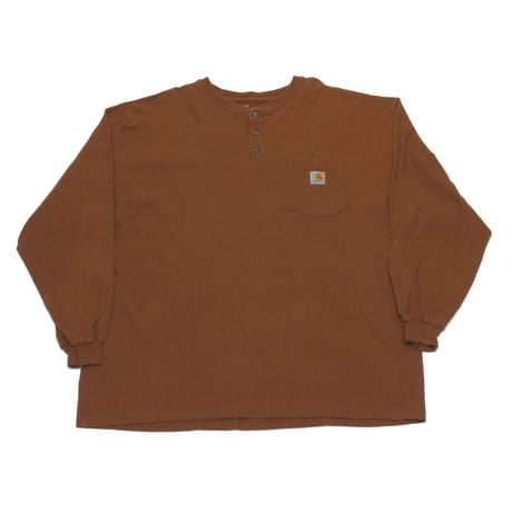carhartt / Henley Neck Pocket L/S Tee