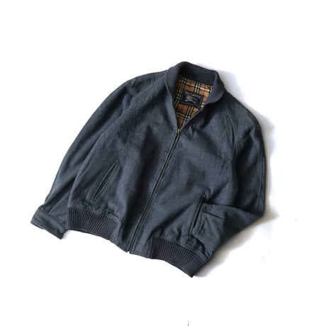 Burberry's / Vintage, Shawl Collar Wool Melton Jacket "Special Order for La Creadora 1936"