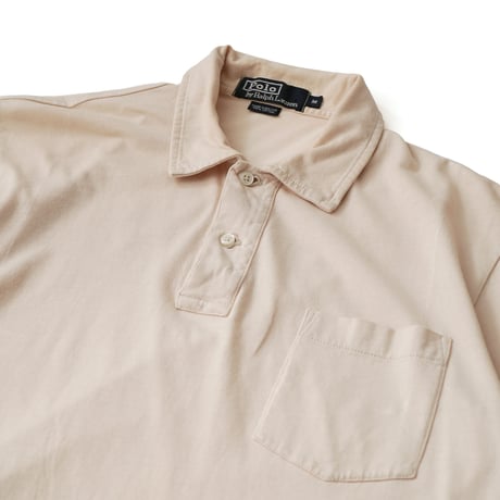 Polo Ralph Lauren / Vintage, Pocket Polo S/S Shirt "裾ポニー"