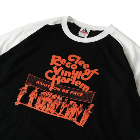 Teereco / Harlem Raglan 3/4 Sleeve Tee