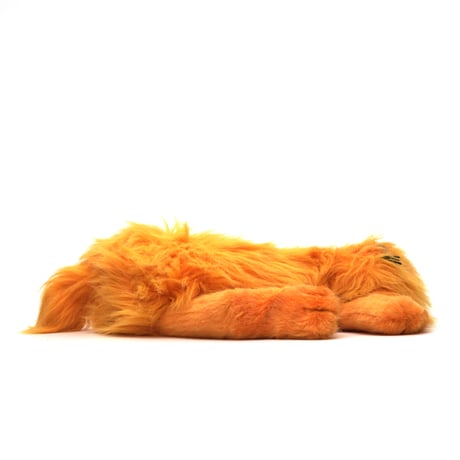 Garfield / Vintage, Long Hair Plush Toy "Blown Dry"