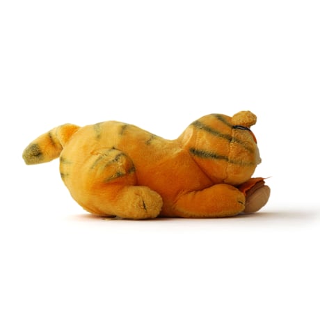 Garfield / Vintage, Plush Toy "Lie Down"
