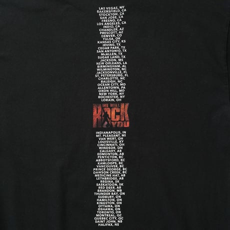 Queen / We Will Rock You Tour S/S Tee