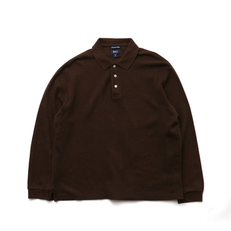 G.H. Bass / Cotton Knit Polo L/S Shirt