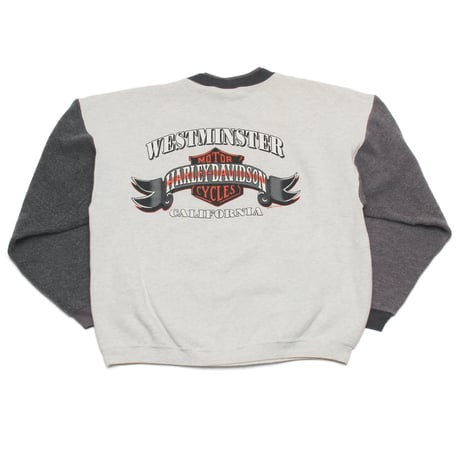 Harley Davidson / 90's Vintage "Westminster, CA" Crewneck Sweatshirt