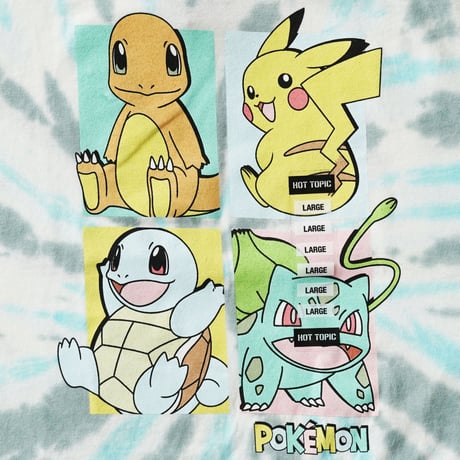 Pokémon / First Pokemon Tie-Dye S/S Tee