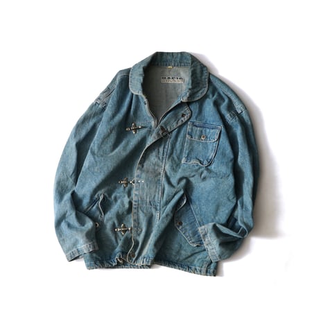 Vintage, Denim Fireman Jacket