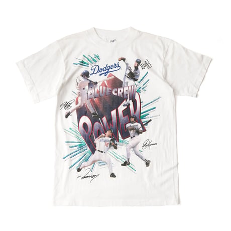 Los Angeles Dodgers / Vintage, S/S Tee "Blue Crew Power"