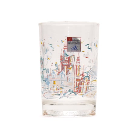 Disney × McDonald / 90's Vintage,  Walt Disney World 25th Anniversary Glasses