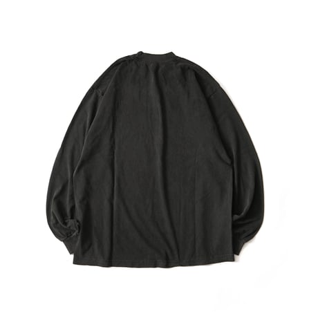 Los Angeles Apparel / 6.5oz Garment Dyed Crew Neck L/S Tee