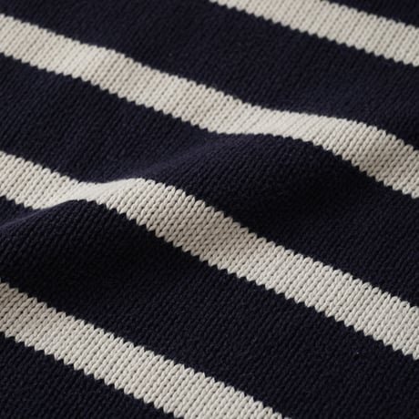 Polo Ralph Lauren / Vintage, Cotton Knit Striped Crewneck