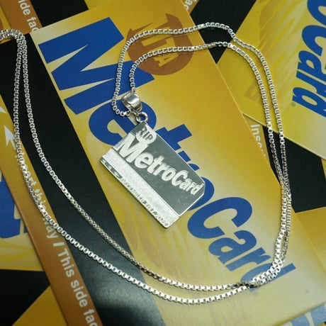 IN-PUT-OUT / "R.I.P Metro Card" Necklace