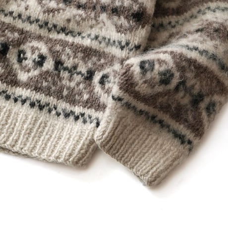 Celtic Crafts / Wool Knit Nordic Crewneck