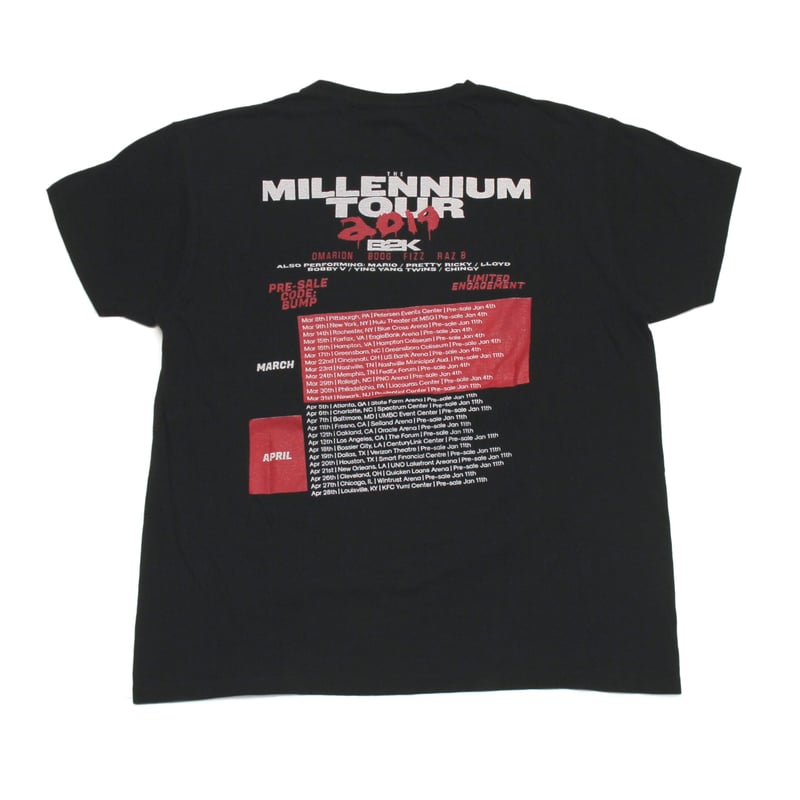 B2K / Millennium Tour 2019 S/S Tee | ティーレコ