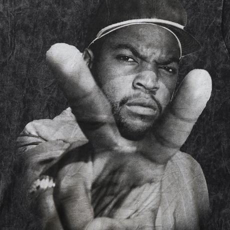Ice Cube / Photo Bio-washed S/S Tee