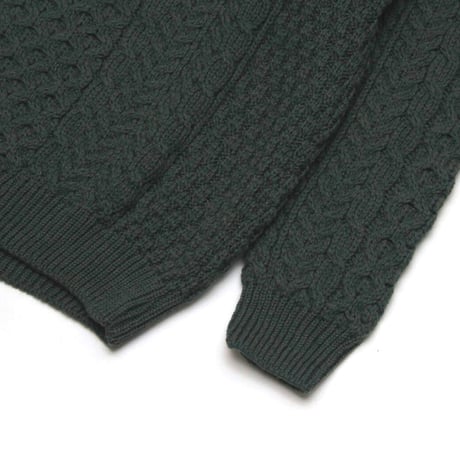 Aran Woolen Mills / Fisherman Knit Crewneck Sweater