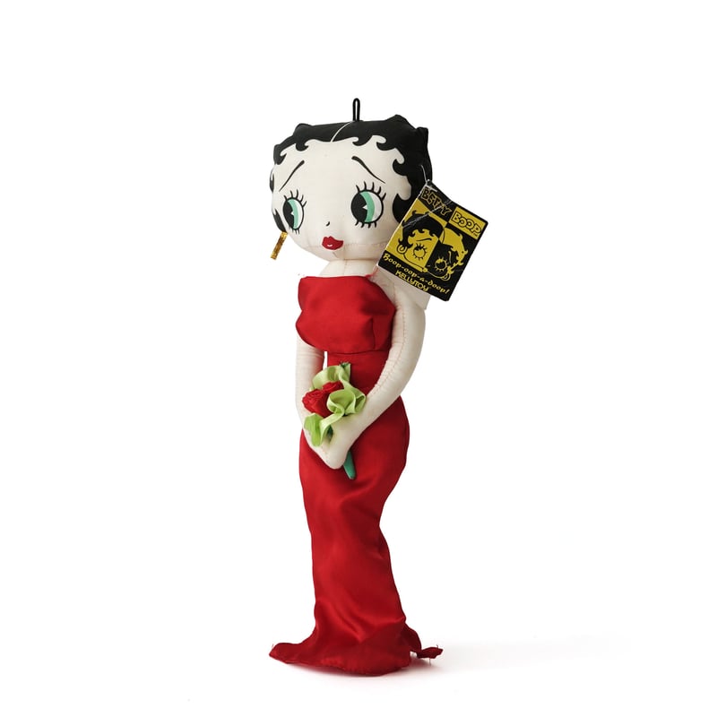 珍品。激レア！パチ　BETTYパロディー陶器系シーサー　バブル〜平成レトロ BETTY BOOP コースター ラバー アメリカン 雑貨 ベティちゃん