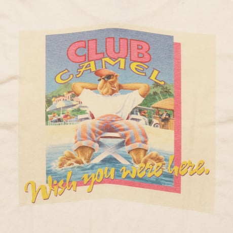 CAMEL / Vintage, Club Member Pocket S/S Tee