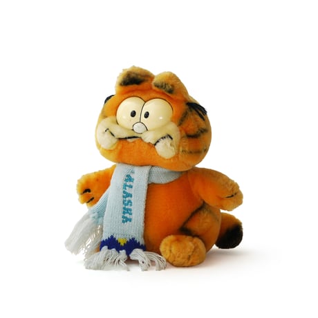 Garfield / Vintage, Plush Toy "Alaska Scarf"