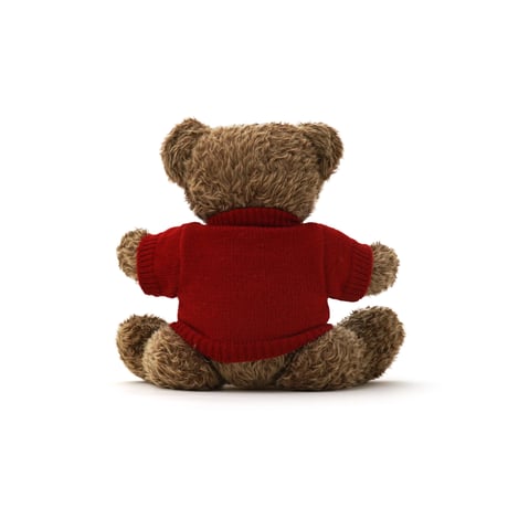Ralph Lauren / Vintage, Bear Plush Toy "Polo, Reindeer Knit Sweater, 1998"