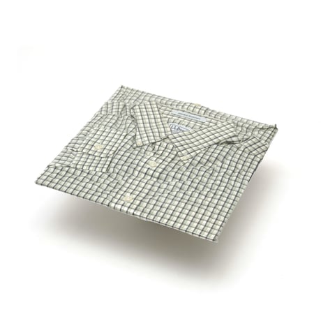 L.L. Bean / Wrinkle-Free Twill Sport Shirt "Traditional Fit Windowpane"