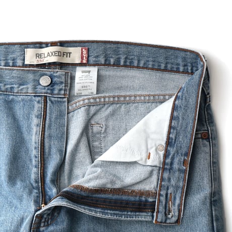 Levi's / lot. 550 W : 36 "Relaxed Fit"
