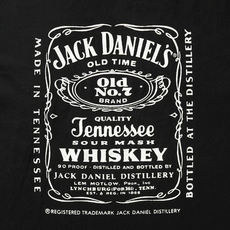 Jack Daniel's / Whiskey Label S/S Tee "Every Day We Make It"