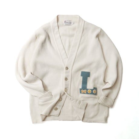 East-Tenn / Vintage, Letterman Knit Cardigan