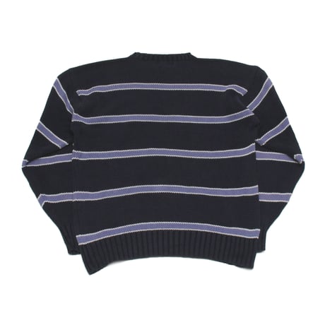 Polo Ralph Lauren / 90's Vintage, "Crown Cookie" Cotton Knit Crewneck Sweater