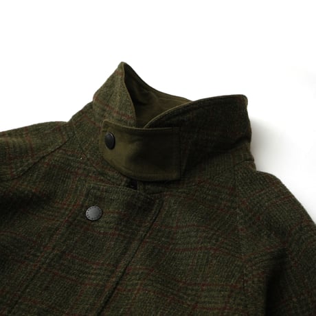 Barbour / Vintage, Loden Check Jacket (Alpaca Wool Tweed Coat)
