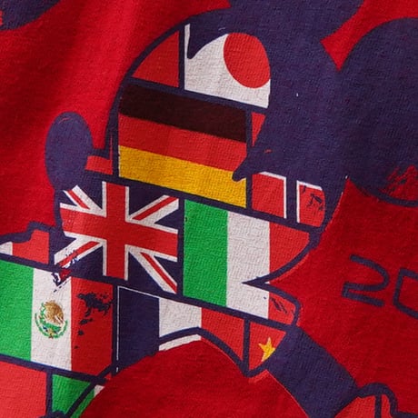 Disney / Mickey Mouse Soccer 2014 S/S Tee "Epcot World Showcase"