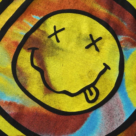 Nirvana / Tie-Dye Smiley Face S/S Tee