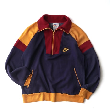 Nike / Vintage, Half Zip Sweat Track Jacket