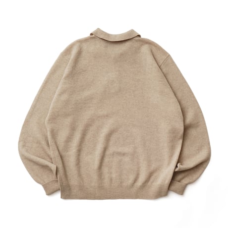 Polo Ralph Lauren / Vintage, Lambs Wool Knit Polo L/S Shirt