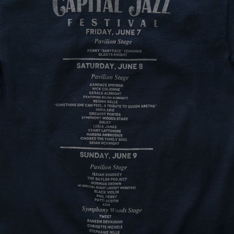 Capital Jazz Festival / 2019 S/S Tee