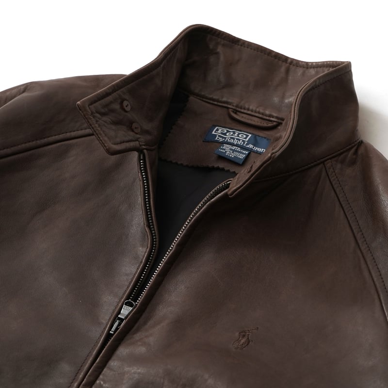 Polo Ralph Lauren / Vintage, G9 Lamb Leather Ha Polo Ralph Lauren / Vintage, G9 Lamb Leather Ha