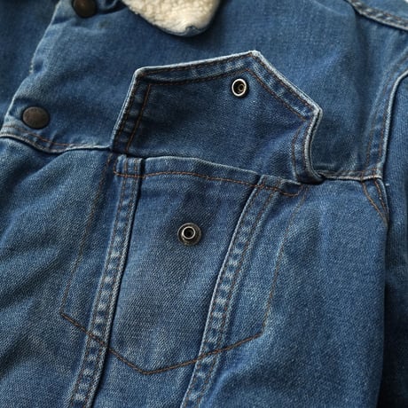 Michael Charles for Cooper / Vintage, Sherpa Denim Jacket