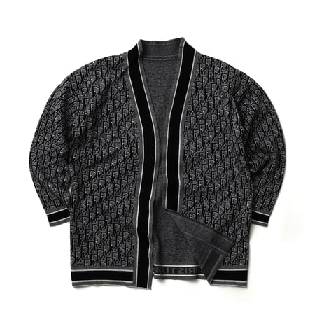 Dior / Vintage Bootleg, Cotton Knit Cardigan