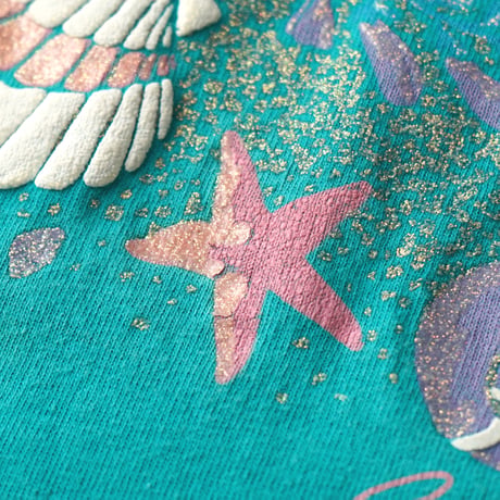 Captiva Island, FL / Vintage, Puffy Paint Sea Shells S/S Tee