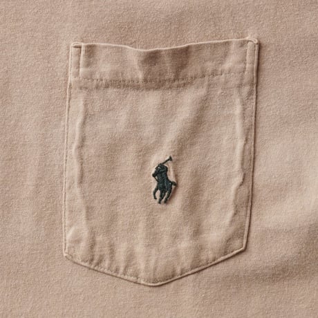 Polo Ralph Lauren / Vintage, Cotton Jersey Crewneck Pocket S/S Tee