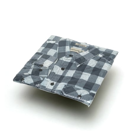 Field Master by Sears / Vintage, Flannel Plaid B.D L/S Shirt "Perma-Prest"