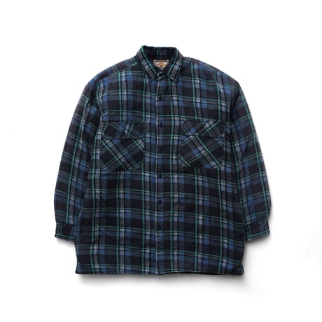 Sierra Pacific / Vintage, Quilted Plaid Flannel Shirt