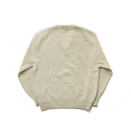 Pine State / Vintage, Wool Acrylic Knit V-neck Sweater
